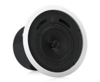 TANNOY 8" COAXIAL IN-CEILING LOUDSPEAKER FOR INSTALL, 60W CONT/240W PEAK, 6 OHM, 70V OR 100V